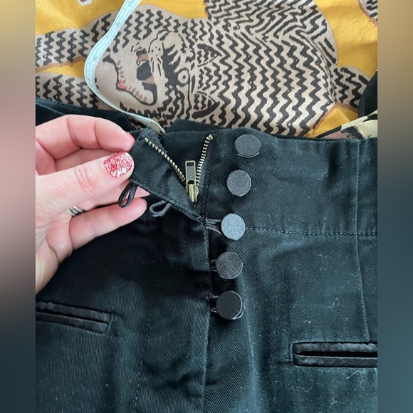 French Connection high waist straight leg trouser size 8 item 05-36 - Picture 10 of 11